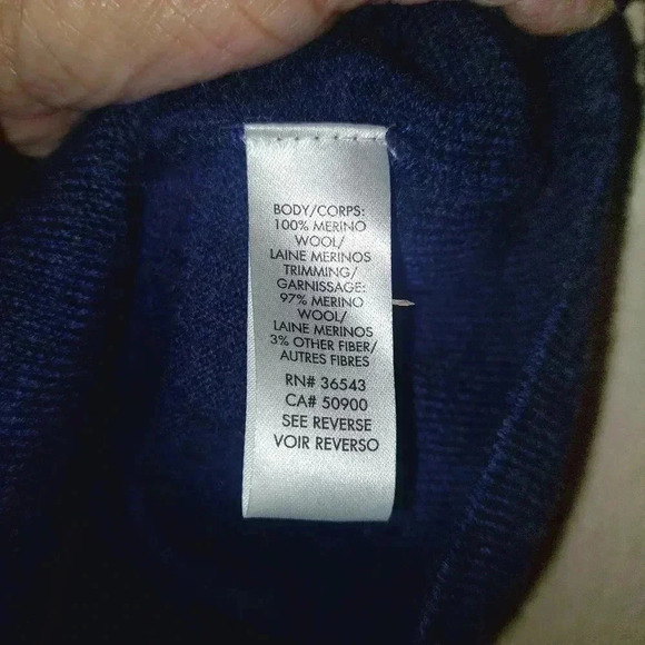 Calvin Klein Sweater mens pullover adult Size Medium 100% Merino wool Crew Neck - Picture 4 of 4